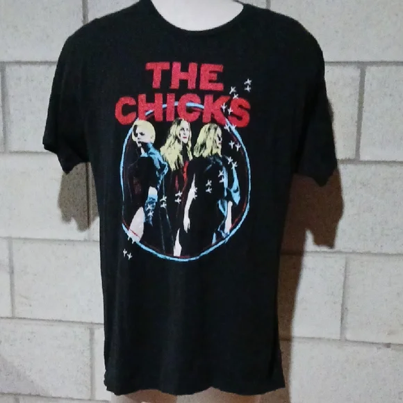 The Chicks 2022 Tour Black Graphic Unisex T-Shirt Size XL - Picture 2 of 2